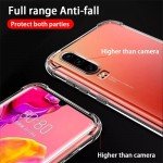 Anti Shock Gorilla Transparent Crystal Clear Gel Case For Huawei P30 ELE-L29 Slim Fit Look